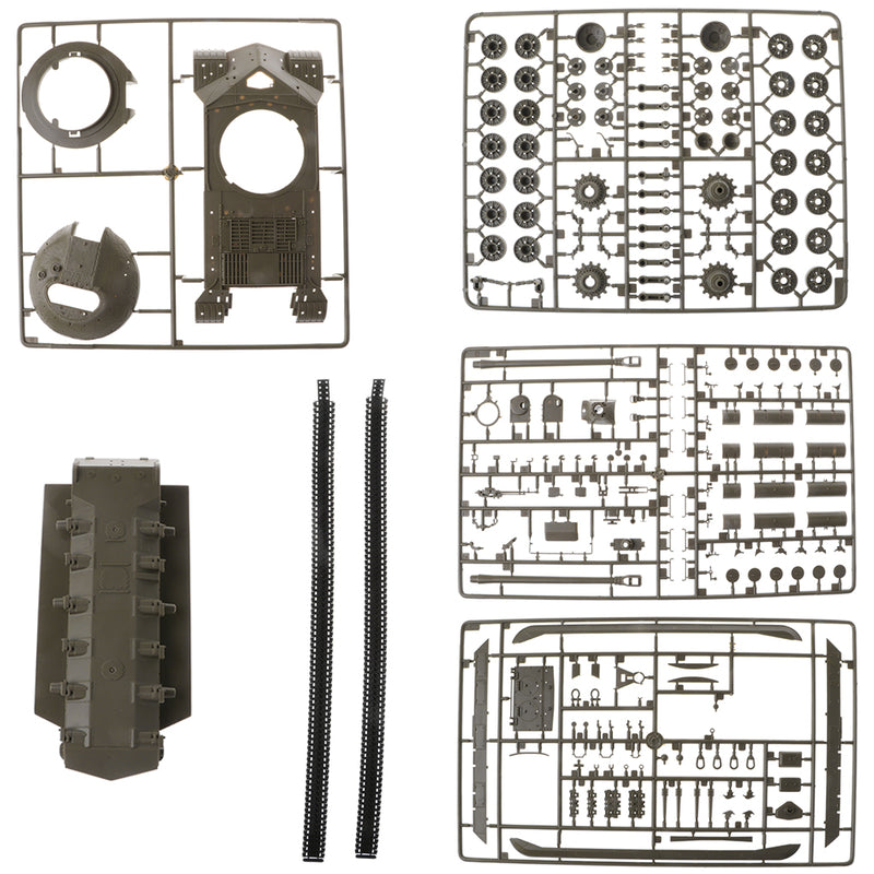 1/35th Plastic Diecast WWII Soviet Union IS-3M Heavy Army Destroyer Model DIY Kits Showcase Display