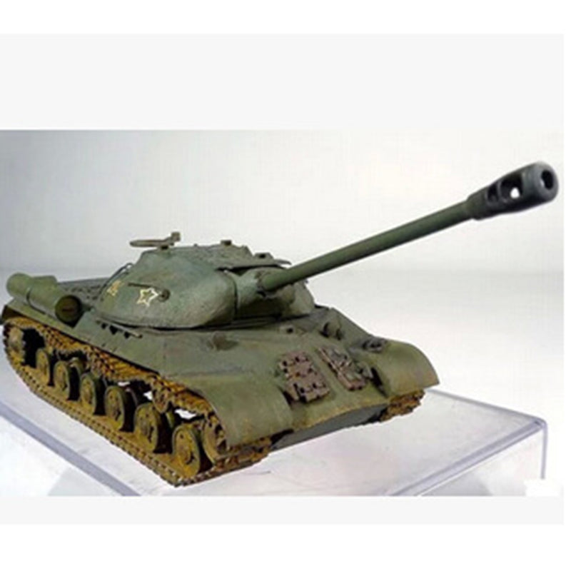1/35th Plastic Diecast WWII Soviet Union IS-3M Heavy Army Destroyer Model DIY Kits Showcase Display