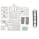 1/72th Plastic Diecast King Tiger Henschel Turrer W/Zimmerit Army Destroyer Model DIY Kits Showcase Display