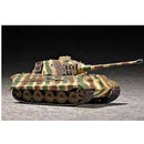 1/72th Plastic Diecast King Tiger Henschel Turrer W/Zimmerit Army Destroyer Model DIY Kits Showcase Display
