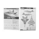 1/72 US Air Force Lockheed Martin F-22 Raptor Army Fighter Model Puzzle Toy