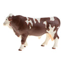 Realistic Animal Model Figures Kids Educational Toy Home Decor - Yellow Cow