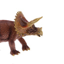Realistic Jurassic Ages Animal Model Dinosaur Action Figures Playset Kid Educational Toy Collectibles- Triceratops