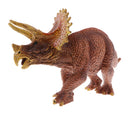 Realistic Jurassic Ages Animal Model Dinosaur Action Figures Playset Kid Educational Toy Collectibles- Triceratops