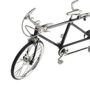 1/10 Scale Simulation Alloy Diecast Racing Exquisite Tandem Bike Sport Bicycle Model Hobbies Games Toy Collections