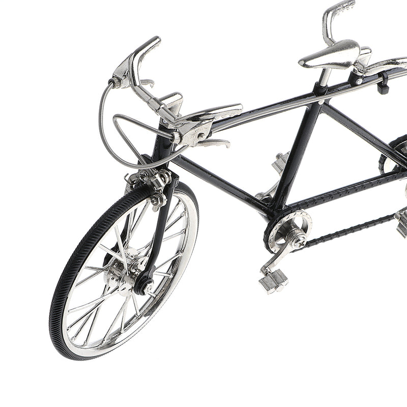 1/10 Scale Simulation Alloy Diecast Racing Exquisite Tandem Bike Sport Bicycle Model Hobbies Games Toy Collections