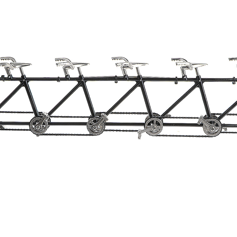 1/10 Scale Simulation Alloy Diecast Racing Exquisite Tandem Bike Sport Bicycle Model Hobbies Games Toy Collections