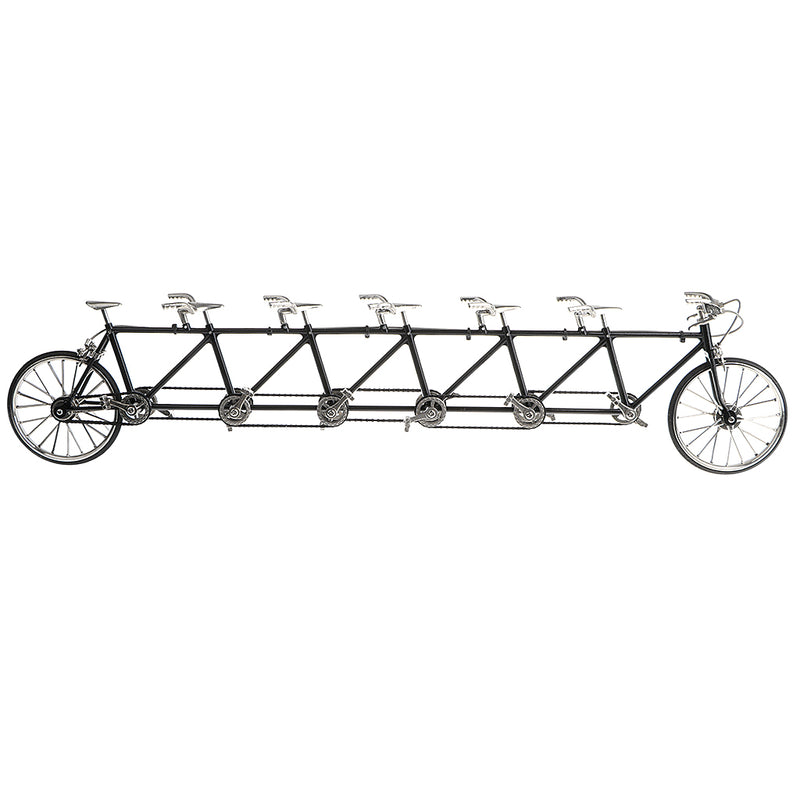 1/10 Scale Simulation Alloy Diecast Racing Exquisite Tandem Bike Sport Bicycle Model Hobbies Games Toy Collections