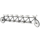1/10 Scale Simulation Alloy Diecast Racing Exquisite Tandem Bike Sport Bicycle Model Hobbies Games Toy Collections