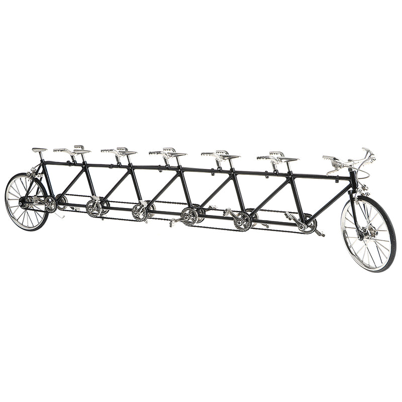1/10 Scale Simulation Alloy Diecast Racing Exquisite Tandem Bike Sport Bicycle Model Hobbies Games Toy Collections