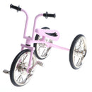 Diecast 1:10 Racing Mountain Bike Kid Tricycle Vehicle Model Collection Desk Craft Pink