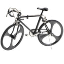 1/10 Miniature Diecast Alloy ATVs Model Toys Extreme Sports Bicycle Mountain Bike Model Boy Creative Toy Game Gift Black