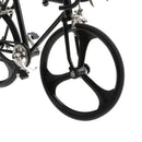 1/10 Miniature Diecast Alloy ATVs Model Toys Extreme Sports Bicycle Mountain Bike Model Boy Creative Toy Game Gift Black