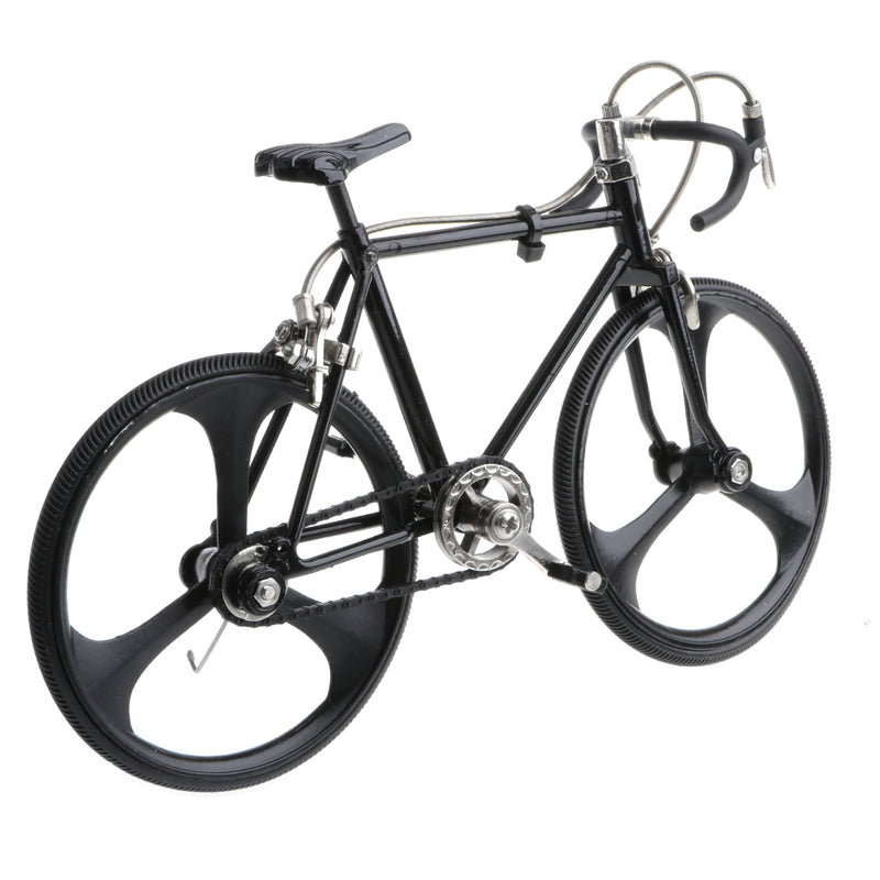 1/10 Miniature Diecast Alloy ATVs Model Toys Extreme Sports Bicycle Mountain Bike Model Boy Creative Toy Game Gift Black