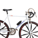 1/10 Miniature Diecast Alloy ATVs Model Toys Extreme Sports Bicycle Mountain Bike Model Boy Creative Toy Game Gift White