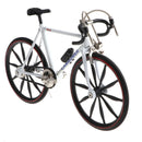 1/10 Miniature Diecast Alloy ATVs Model Toys Extreme Sports Bicycle Mountain Bike Model Boy Creative Toy Game Gift White