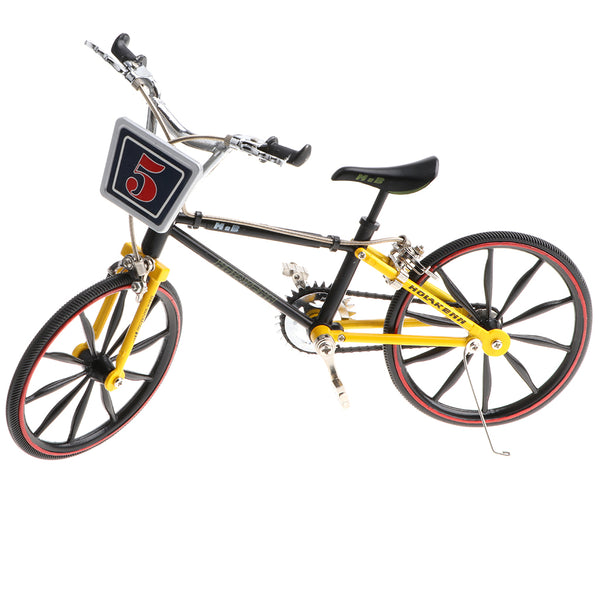 1/10 Scale Simulation Alloy Diecast Racing Exquisite Bike Sport Bicycle Model Hobbies Games Toy Collections Yellow