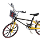 1/10 Scale Simulation Alloy Diecast Racing Exquisite Bike Sport Bicycle Model Hobbies Games Toy Collections Yellow