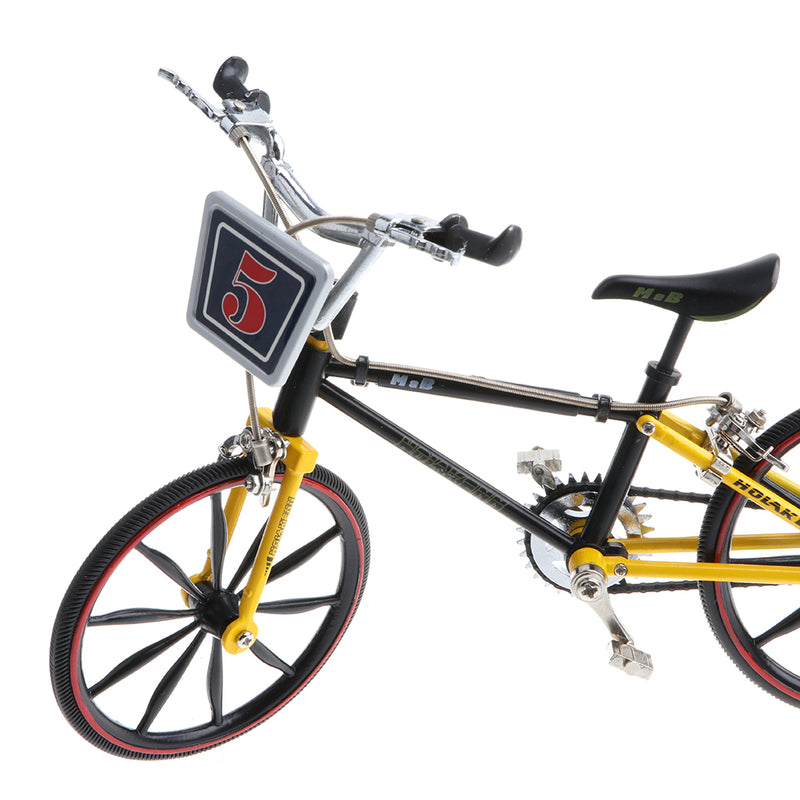 1/10 Scale Simulation Alloy Diecast Racing Exquisite Bike Sport Bicycle Model Hobbies Games Toy Collections Yellow