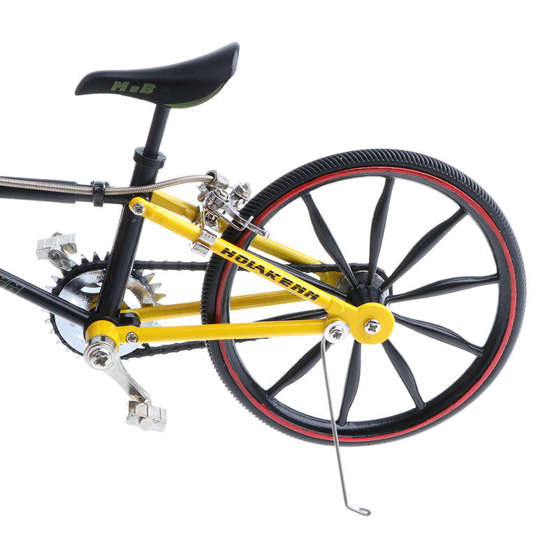 1/10 Scale Simulation Alloy Diecast Racing Exquisite Bike Sport Bicycle Model Hobbies Games Toy Collections Yellow