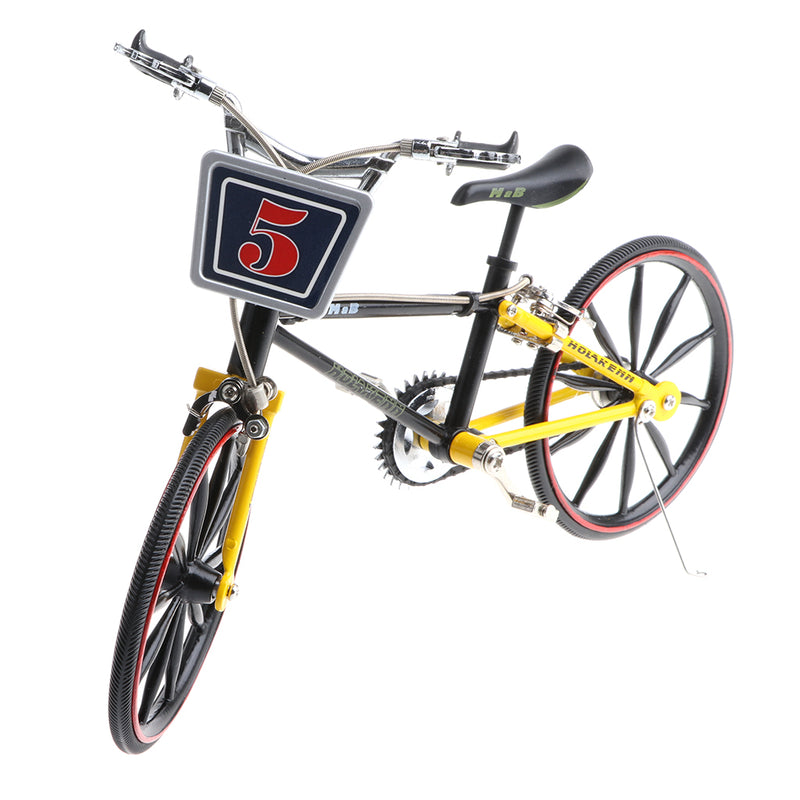 1/10 Scale Simulation Alloy Diecast Racing Exquisite Bike Sport Bicycle Model Hobbies Games Toy Collections Yellow