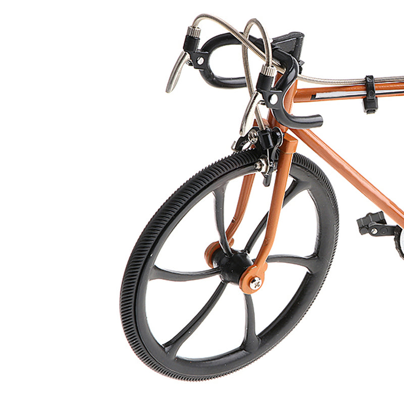 1/10 Scale Simulation Alloy Diecast Racing Exquisite Bike Sport Bicycle Model Hobbies Games Toy Collections Orange