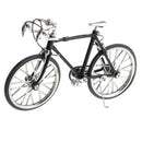 1:16 Scale Alloy Diecast Classic Bike Model Replica Mini Bicycle Toy Black