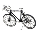 1:16 Scale Alloy Diecast Classic Bike Model Replica Mini Bicycle Toy Black