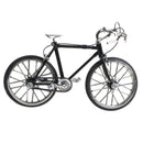 1:16 Scale Alloy Diecast Classic Bike Model Replica Mini Bicycle Toy Black