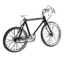 1:16 Scale Alloy Diecast Classic Bike Model Replica Mini Bicycle Toy Black