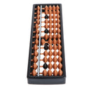 Arithmetic 13 Digits Abacus - 13 Rods 5 Beads Counting Math Number Mathematics Student Kids Teaching Aids Toys with digits location