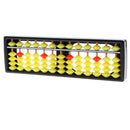 Arithmetic 13 Digits Abacus - 13 Rods 5 Beads Counting Math Number Mathematics Student Kids Teaching Aids Toys with digits location