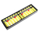 Arithmetic 13 Digits Abacus - 13 Rods 5 Beads Counting Math Number Mathematics Student Kids Teaching Aids Toys with digits location