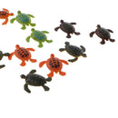 12-piece Plastic Animal Turtle Models Kids Educational Toy Party Bag Fillers