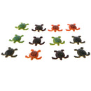 12-piece Plastic Animal Turtle Models Kids Educational Toy Party Bag Fillers