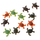 12-piece Plastic Animal Turtle Models Kids Educational Toy Party Bag Fillers