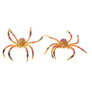 Set of 12pcs PVC Simulation Animal Spiders Model Figurine Children Science & Nature Toy Collection