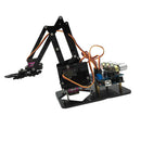 Hot Smart Robot Acrylic & Metal 4 Degree of Freedom Mechanical Arm For Arduino Kits Students Study