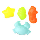 Beach Sand Toy Set with Shovels, Rake, Bucket and Animal Molds, Sandbox Toy Children's Summer Gift 7pcs