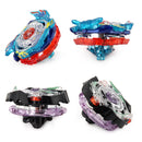 4pcs Metal Fusion 4D Burst GOD VALKYRIE.6V.Rb B-73 B-74 B-92 B-97