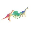 Jurassic Dinosaur Figures Toy Play Set, 12 Pieces Plastic Assorted Dinosaur Toys with Tree, Pond and Nest Model, Kids Pretend Toy