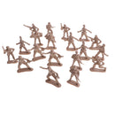 50 x Military Army Soldiers Toy Set(6 Poses), Model Figures for Kids, Pretend Play Educational Toys