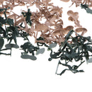 100 x Military Army Soldiers Toy Set, Model Figures for Kids, Pretend Play Educational Toys