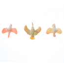 6Pcs Bird Simulation Figures Toy Play Set, Plastic Birds Toy, Eagle, Swan, Owl, Kingfisher, Parrot and Woodpecker