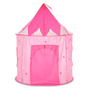 Portable Pop Up Luminescent Princess Girl Castle Play Tent Kids/Baby Indoor & Outdoor Fun Garden Game Toy Pink