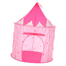 Portable Pop Up Luminescent Princess Girl Castle Play Tent Kids/Baby Indoor & Outdoor Fun Garden Game Toy Pink