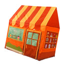 Easy to Pop Up Children Indoor Activity Dessert House Play Tent Kids Role Play Toy Play Fun - Orange