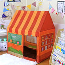 Easy to Pop Up Children Indoor Activity Dessert House Play Tent Kids Role Play Toy Play Fun - Orange