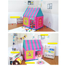 Folding Pop Up Playhouse Dessert House Game Tent Kids/Baby Ball Pit Indoor & Outdoor Toy Â–Pink