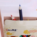 Set of Children Wooden Painting Shapes Stencil Templates & Coloring Painting Pencil Tool Kit Kids Baby Drawing Educational Toy